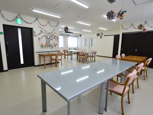 出入りしやすい共有スペース