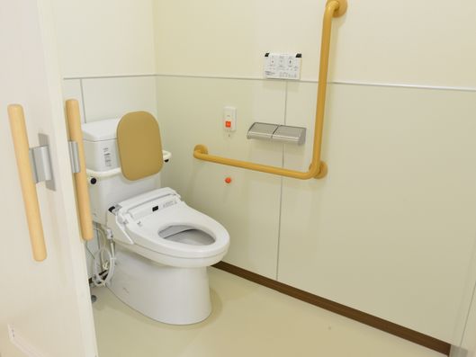 個室内のトイレ