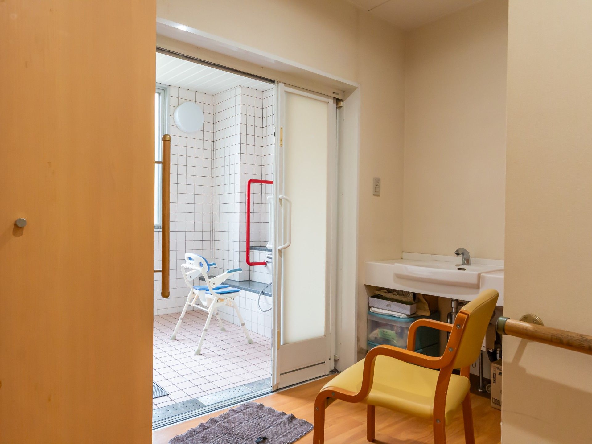 安全に配慮した浴室