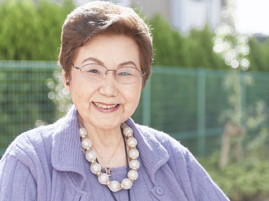 ご入居者様の笑顔