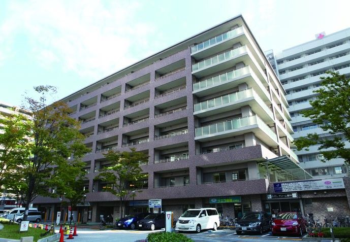 介護付き有料老人ホームの外観