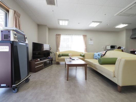 談話室内のソファー