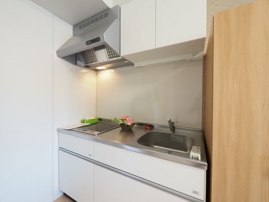 個室内の簡易キッチン