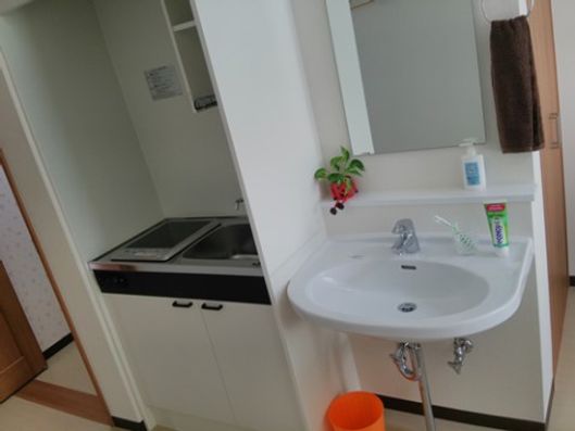 居室内キッチン