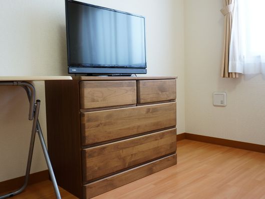 テレビ、収納タンス