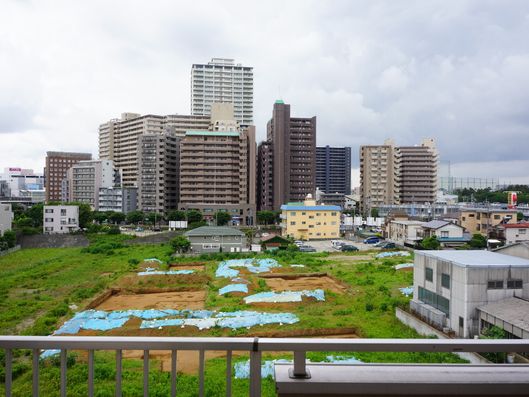 部屋から見た景色