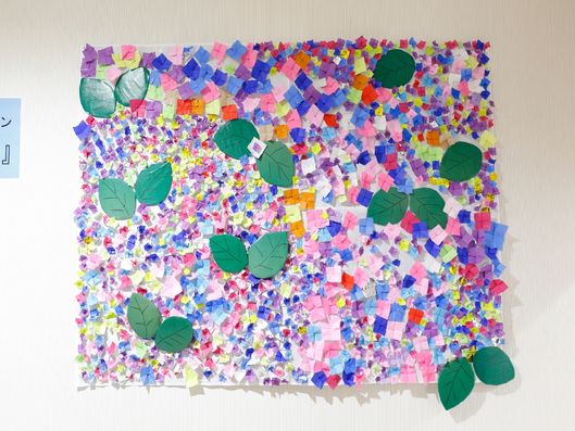 壁のディスプレイ