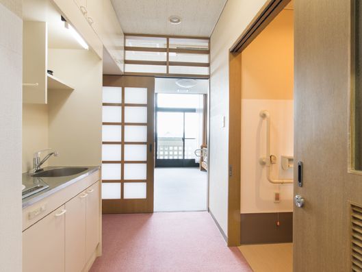 キッチン前のスペース