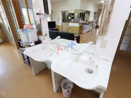 リビング洗面台