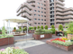 屋上庭園付き施設外観