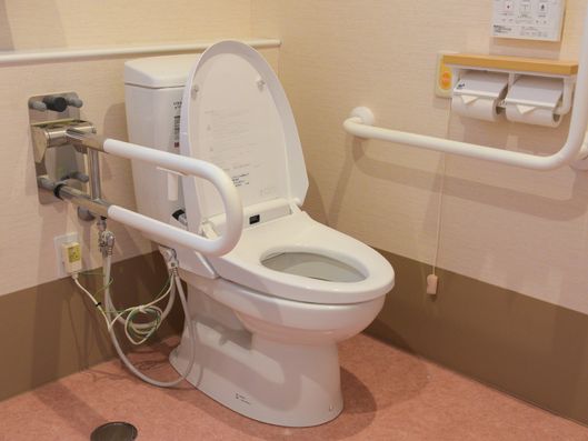 安全面に配慮したトイレ
