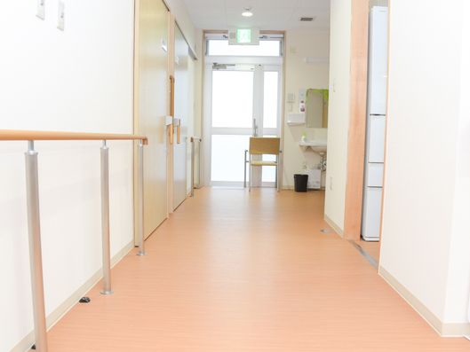 廊下と避難口