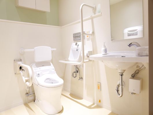 トイレと洗面台