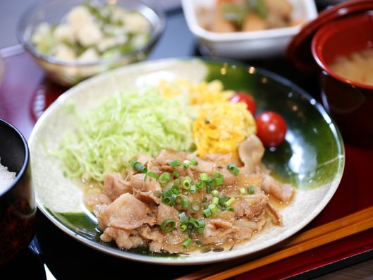 彩り豊かな食事