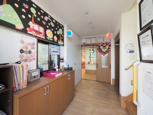 事務室前のスペース