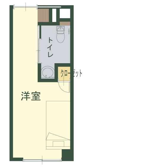 センチュリーテラス青葉の森のA タイプの間取り図