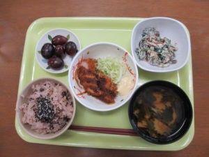 栄養バランスの食事例