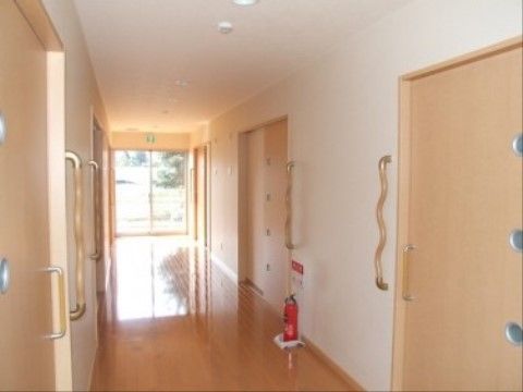 明るい廊下