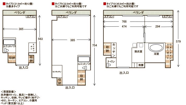 有料老人ホーム シニアホテル東戸塚イーストウイングの間取りの間取り図