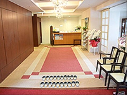 ふれあいの園 武蔵中原の玄関