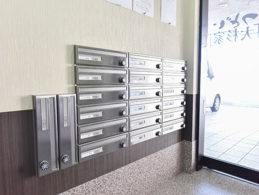 各部屋の郵便ポスト