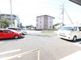 介護施設の入り口と外観