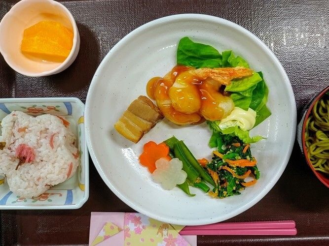 健康的な食事の一例