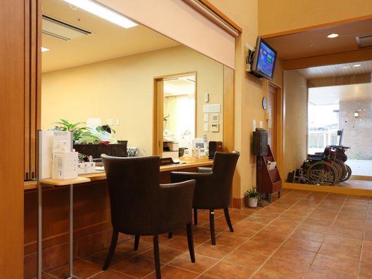 受付カウンター