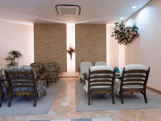 休憩スペースの様子