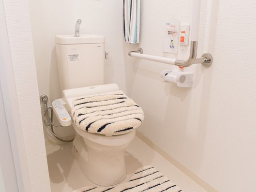 居室内のトイレ