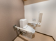 バリアフリー対応のトイレ設備