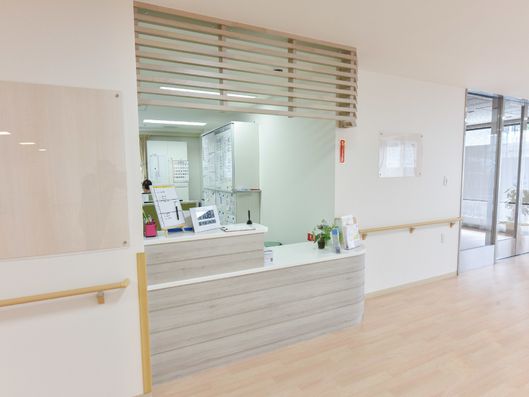 受付カウンター