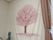 桜の壁掛けの部屋