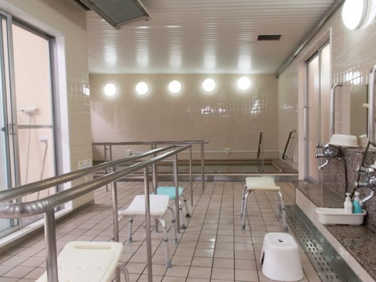 多くの入居者が利用できるバスルーム
