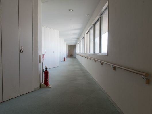 安全管理の行き届いている通路
