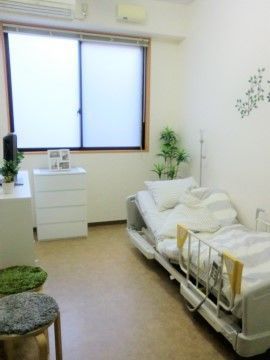 「ハートテラス名和」の居室。プライベートな時間も楽しめる。
