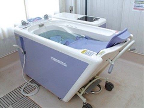 快適な入浴設備のある施設