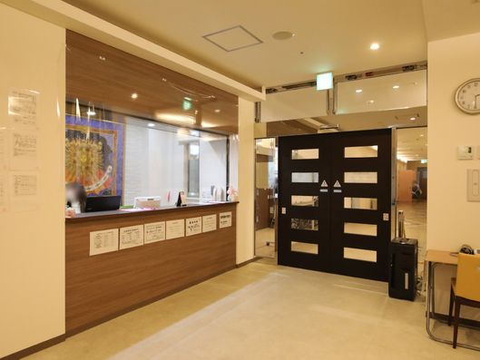 受付カウンター