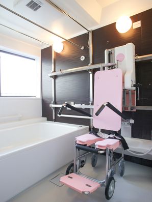 入浴をフォローする器具