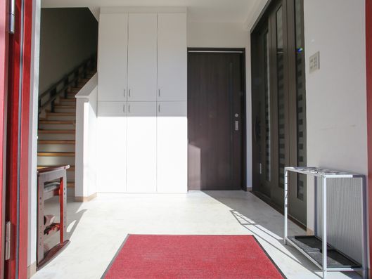 落ち着いた内装