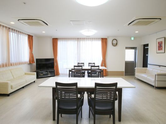 自由に移動できる共有スペース