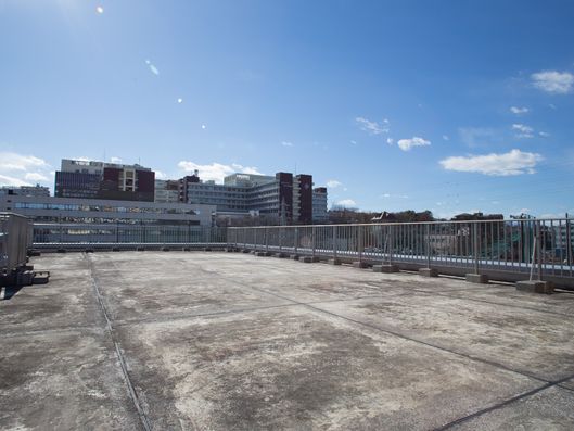 見晴らしの良い屋上