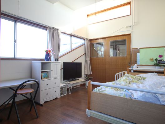 開放感ある個室部屋