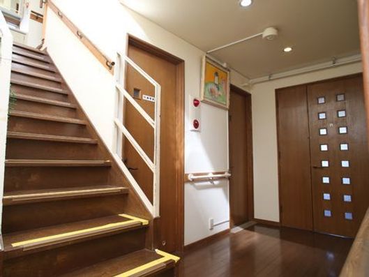 手すりのある階段