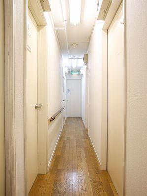 入居者に配慮した通路