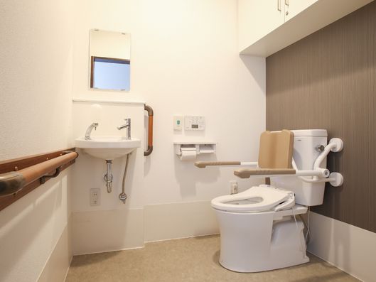 安心してトイレも可能