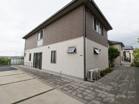 建物の外も段差の少ないバリアフリー構造になっており、安全に生活ができる施設
