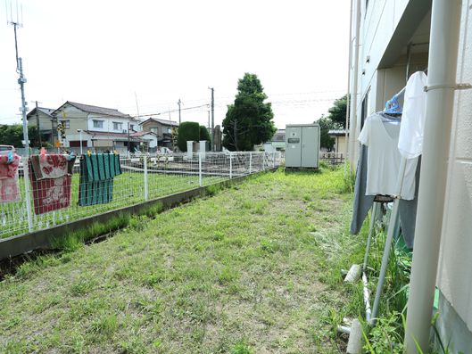 洗濯物を干す場所