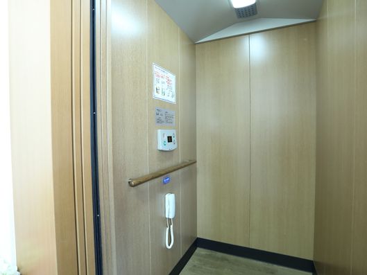 バリアフリーを意識したエレベーター