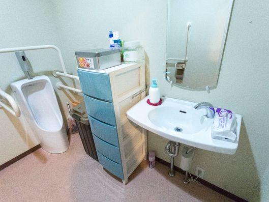 清潔さを意識した洗面台